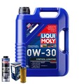 Motoröl 0W30 LIQUI MOLY Synthoil Longtime Plus 5L+BOSCH Ölfilter +Spülung