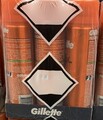 Gillette Fusion5 Ultra Sensitive Herren Rasiergel, 12 x 200 ml mit Mandelöl
