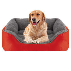 Welpe Hundebett Haustier Hund Katze Bett Nest Kissen Weiches Waschbar Flauschig