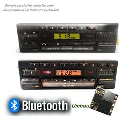Modernisierung Bluetooth Umbau für Becker Avus Cassette Europa Kurier 778