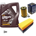 SCT Germany Inspektionspaket MANNOL Longlife 5W-30 5L für VW Audi Skoda Touran