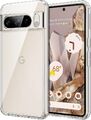 Schutz Hülle für Google Pixel 8 Pro 8a Handyhülle Case Cover slim Bumper Klar