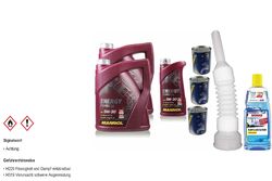 1L MANNOL Energy Combi LL 5W-30 API SN/CF Motoröl inkl. Additiv Auslaufschlauch
