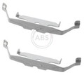 A.B.S. 1850Q Zubehörsatz, Scheibenbremsbelag für BMW