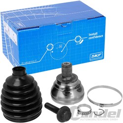 SKF ANTRIEBSWELLENGELENK-SATZ RADSEITIG VORNE LINKS passend für VW CADDY III 2.0