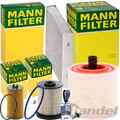 MANN FILTER INSPEKTIONSPAKET passend für OPEL ASTRA K 1.6 CDTI+TURBO AB 06.2015