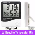 Mini Wetterstation Thermometer Hygrometer Zeit Luftfeuchtigkeit Temperaturmesser