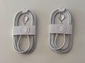 2x Apple Ladekabel USB-C auf USB-C Original Entnommen 1m Kabel iPhone 15 16 Pro