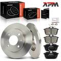 Bremsscheiben Bremsbeläge Hinten 249,9mm für Mitsubishi Colt 6 Smart Forfour 454