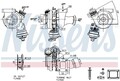 NISSENS 93485 Lader, Aufladung passend für IVECO VW