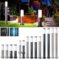 LED Steh Lampe Außen Erdspieß Garten Sockel Leuchte Steckdosen Bewegungsmelder