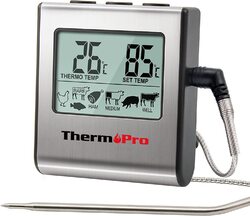 ThermoPro TP16 Digitales Bratenthermometer Ofenthermometer Fleischthermometer