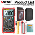 Digital Multimeter Messgerät LCD Strommesser Strom DC AC Voltmeter Amperemeter、