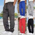 Neu Trainingshose Herren Cargo Hose Jogginghose Mit elastischem Bund Kampfhose