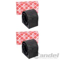 2x FEBI STABILISATORLAGER VORNE passend für VW GOLF 5 6 PASSAT TIGUAN TOURAN