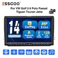 6+128G 8core Android 14 Autoradio Carplay 4G GPS Cam Für VW GOLF 5 6 Touran EOS