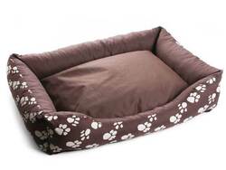 Hundebett Hundesofa Hundekissen Hundekorb Tierbett Katzenbett Schlafplatz 3 Far.2 Größen wählbar - 115 x 90 cm 125 x 100 cm - TOP