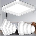LED Deckenlampe Panel Deckenleuchte Wohnzimmer Schlafzimmer Bad Flur lampe IP44W