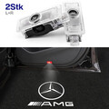 2 Stk (L+R) LED Türlicht Laser Projektor für Mercedes CLA C117 AMG CLS C218
