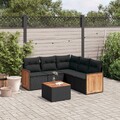 Polyrattan Lounge Gartenlounge für 3-4 Personen Gartenmöbel Set Sitzgruppe Farbe
