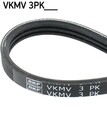 Keilrippenriemen SKF VKMV 3PK740 für RENAULT DACIA NISSAN SANDERO TWINGO KANGOO
