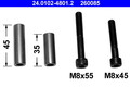 ATE 24.0102-4801.2 Führungshülsensatz, Bremssattel für SEAT,VW