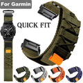 Nylon Quick Fit Armband Für Garmin Fenix 6 6X Pro Solar Sapphire 5 5X Plus 7 7X