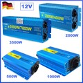 3500W 7000W Reiner Sinus Wechselrichter 12V auf 230V Spannungswandler Camping AC