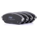 1x ORIGINAL® Trw GDB2096 Bremsbelagsatz, Scheibenbremse Vorne, exkl.