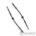 2x BREMSSCHLÄUCHE VORNE passend für FIAT PUNTO 199 QUBO ALFA ROMEO MITO