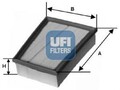 UFI 30.157.00 Luftfilter passend für PEUGEOT 306 Schrägheck (7A, 7C, N3, N5)