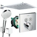 SONDERPOSTEN: Hansgrohe Duscharmatur Shower Select Thermostat Unterputz Duschset