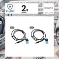2x ORIGINAL® Delphi Sensor, Raddrehzahl Hinten für Mercedes-Benz A-CLASS