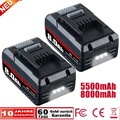 8,0Ah 5,5Ah Ersatzakku Für Einhell Akku 18V Power X-Change PXC Li-Ion LED 3-LED
