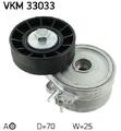 Original SKF Spannrolle Keilrippenriemen VKM 33033 für Citroën Fiat Ford Lancia