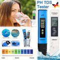 PH und TDS Messgerät Set Pack Wasserqualität Digital Tester Leitwertmessgerät DE