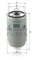 MANN-FILTER Kraftstofffilter für LANCIA DEDRA DELTA I II PRISMA THEMA