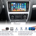 Für SKoda Octavia II MK2 2004-2013 Carplay Android15 Autoradio GPS NAV DVR 4+64G