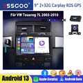 DAB+ Für VW Touareg 2003-2010 Android 13 Autoradio Carplay 32G GPS Navi WIFI Kam