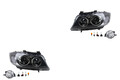 Scheinwerfer Set Xenon passend für BMW 3er E90 E91 05-08 D1S H7 Nebel Leuchtm.