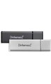 Intenso Alu Line 2x 32 GB USB-Stick USB 2.0, silber und anthrazit (Doppelpack)