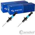 2X SACHS GASDRUCK STOßDÄMPFER HINTEN PASSEND FÜR PEUGEOT 407 508 | 314 849