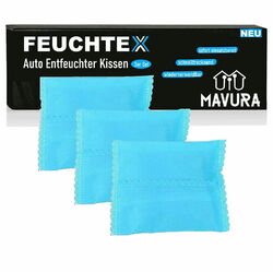 FEUCHTEX Auto Entfeuchter Luftentfeuchter Raumentfeuchter wiederverwendbar 3er