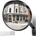 40CM Konvex Überwachungsspiegel Verkehrsspiegel Panorama Sicherheitsspiegel