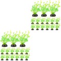 Set of 2 Künstliche Pflanzen Aquarium Gefälschte Für Aquarienpflanzen