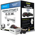 Anhängerkupplung abnehmbar für VW Touareg +E-Satz Set NEU