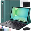 QWERTZ Touchpad Tastatur Hülle für Samsung Galaxy Tab S10 S9 FE S8 S7 S6 A9+ A8