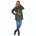 Happy Rainy Days M grün Regenjacke Teddyfutter wasserdicht Winterjacke 