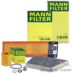 MANN-FILTER ÖLFILTER LUFTFILTER INNENRAUMFILTER POLLENFILTER AKTIVKOHLE 32130296# # ERSTAUSRÜSTER-QUALITÄT // DEUTSCHE MARKENWARE # #