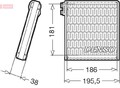 DENSO Wischblatt DF-033 für SEAT FIAT RENAULT FORD OPEL